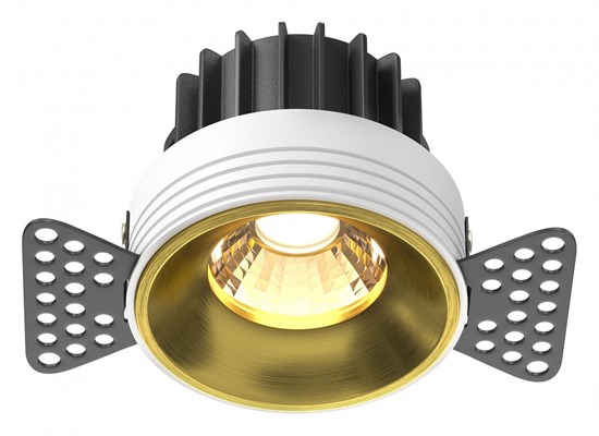 Встраиваемый светильник Maytoni Round DL058-12W3K-TRS-BS MY_DL058-12W3K-TRS-BS - фото 11210092