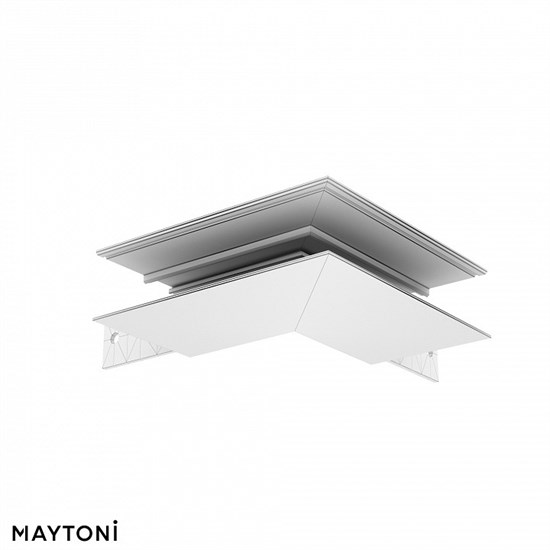 Соединитель угловой внешний для треков накладных Maytoni Accessories for tracks Exility TRA034OCL-41W MY_TRA034OCL-41W - фото 11213668