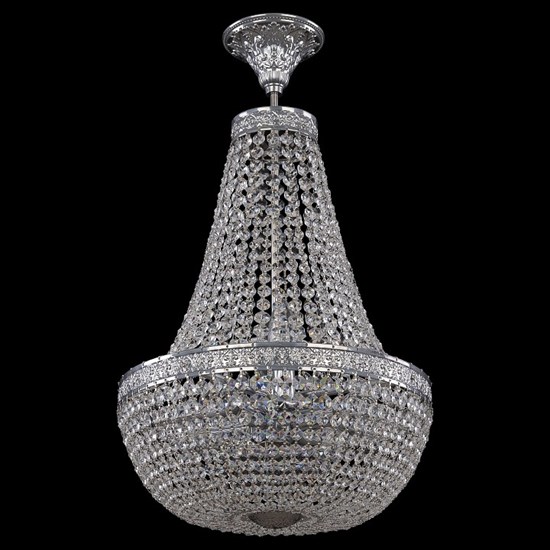 Люстра на штанге Bohemia Ivele Crystal AL1905 AL19051/H2/35FL CG BI_AL19051_H2_35FL_CG - фото 11214478