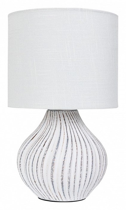 Настольная лампа декоративная Arte Lamp Nusakan A5034LT-1WH - фото 3555567