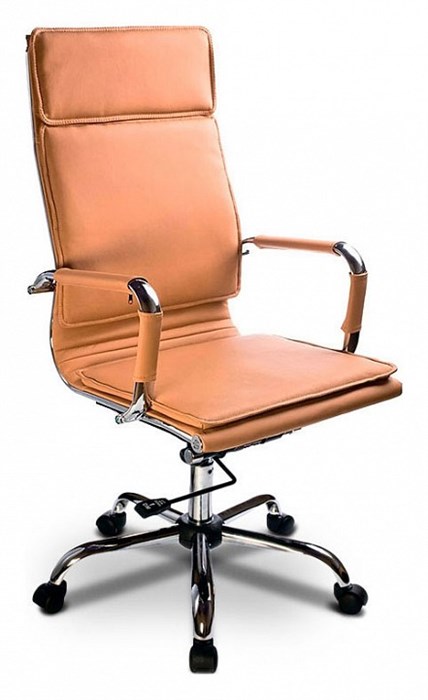 Кресло компьютерное Бюрократ CH-993 светло-коричневое - фото 3564384