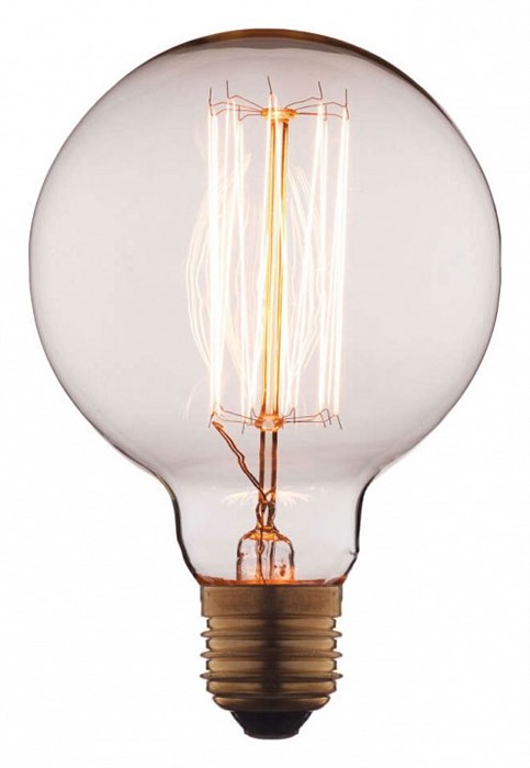 Лампа накаливания Loft it Edison Bulb E27 60Вт K G9560 - фото 3580463