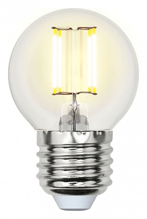 Лампа светодиодная Uniel CL PLS02WH E27 6Вт 3000K UL-00000196 - фото 3585877