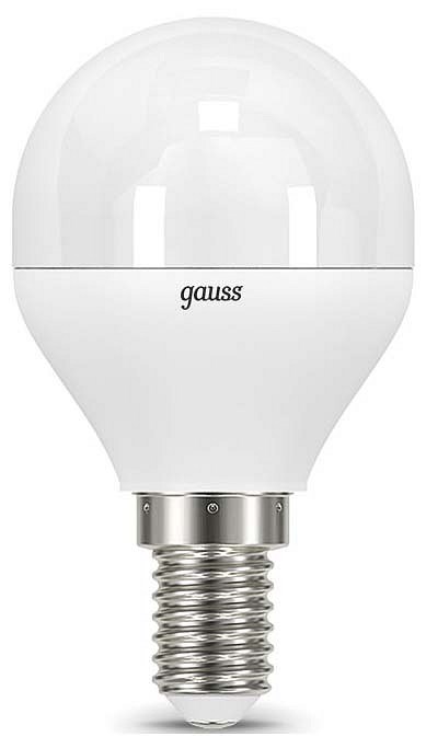 Лампа светодиодная Gauss 1051 E14 9.5Вт 4100K 105101210 - фото 3592652