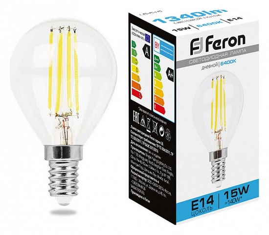 Лампа светодиодная Feron LB-515 E14 15Вт 6400K 38251 - фото 3642192
