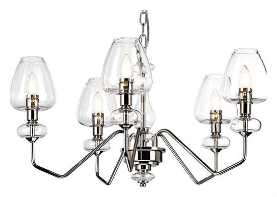 Подвесная люстра Elstead Lighting Armand DL-ARMAND5-PN NC_DL-ARMAND5-PN - фото 6799903