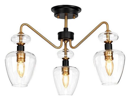 Потолочная люстра Elstead Lighting Armand DL-ARMAND-SF3-AB NC_DL-ARMAND-SF3-AB - фото 6799907