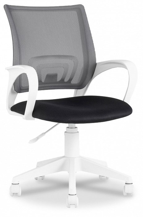 Кресло компьютерное TopChairs ST-BASIC-W SGR_ST-BASIC-W-DG-TW-12 - фото 6837252