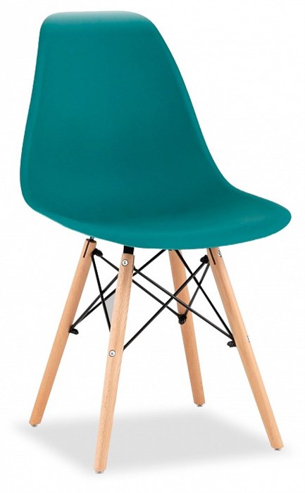 Набор из 4 стульев Eames SGR_Y801-dark-green-X4 - фото 6837687