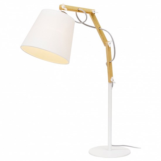 Настольная лампа декоративная Arte Lamp Pinocchio A5700LT-1WH AR_A5700LT-1WH - фото 9590470