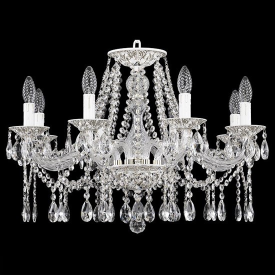 Подвесная люстра Bohemia Ivele Crystal AL1613 AL16313/8/240 WMG BI_AL16313_8_240_WMG - фото 9749116