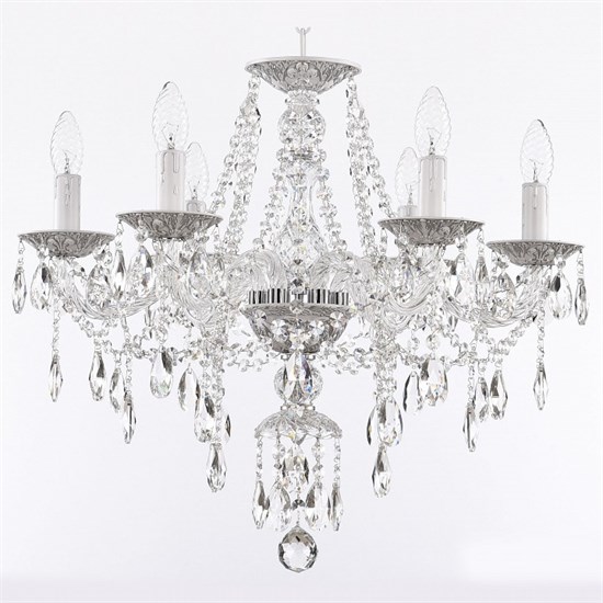 Подвесная люстра Bohemia Ivele Crystal AL1615 AL16315/6/200 WMN BI_AL16315_6_200_WMN - фото 9749135