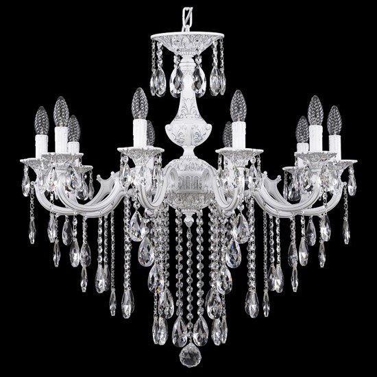 Подвесная люстра Bohemia Ivele Crystal AL7801 AL78101/10/250 B WMN BI_AL78101_10_250_B_WMN - фото 9749280