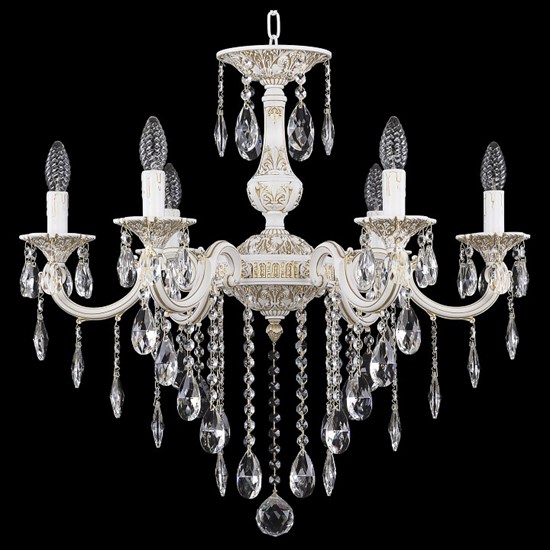 Подвесная люстра Bohemia Ivele Crystal AL7801 AL78101/6/210 B WMG BI_AL78101_6_210_B_WMG - фото 9749456