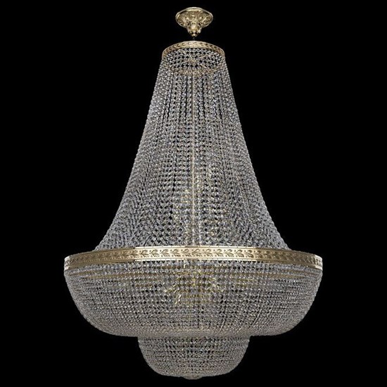 Светильник на штанге Bohemia Ivele Crystal 1909 19091/H2/90IV G BI_19091_H2_90IV_G - фото 9858194