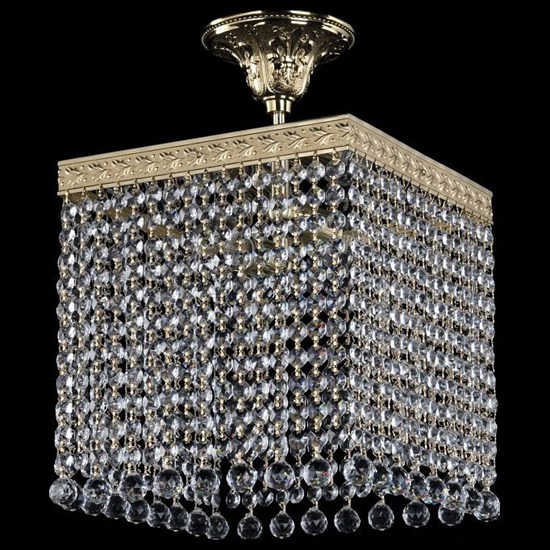 Светильник на штанге Bohemia Ivele Crystal 1920 19202/25IV G Balls BI_19202_25IV_G_Balls - фото 9858441