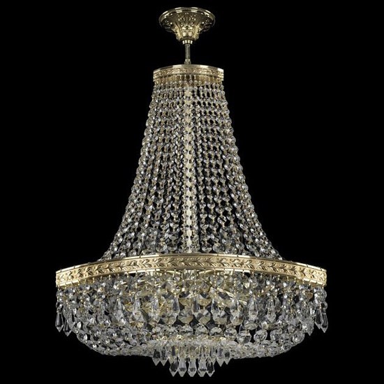 Светильник на штанге Bohemia Ivele Crystal 1927 19273/H2/45IV G BI_19273_H2_45IV_G - фото 9858555