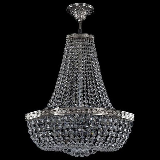 Светильник на штанге Bohemia Ivele Crystal 1928 19283/H2/45IV Ni BI_19283_H2_45IV_Ni - фото 9858684