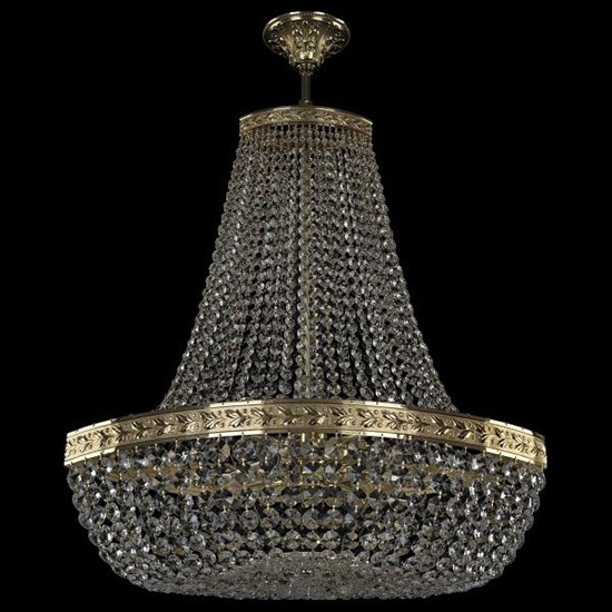 Светильник на штанге Bohemia Ivele Crystal 1928 19283/H2/60IV G BI_19283_H2_60IV_G - фото 9858688