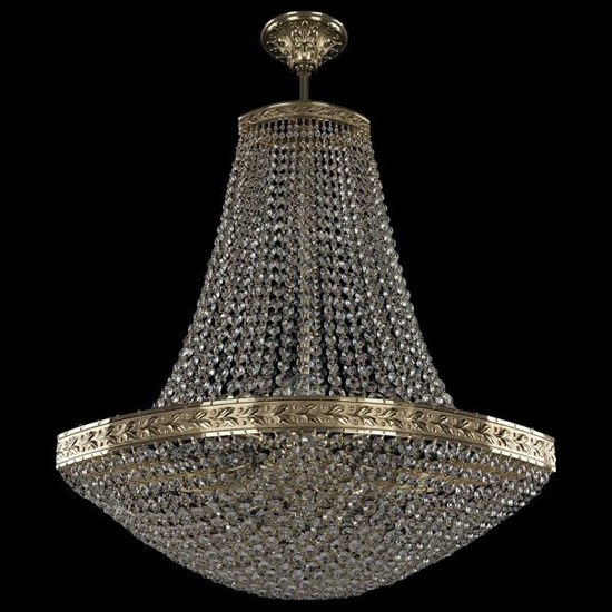 Светильник на штанге Bohemia Ivele Crystal 1932 19323/H2/60IV G BI_19323_H2_60IV_G - фото 9858804