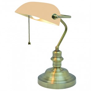 Настольная лампа офисная Arte Lamp Banker A2493LT-1AB AR_A2493LT-1AB