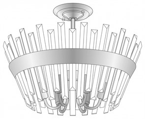 Светильник на штанге Citilux Вестерос CL307160 CL307160