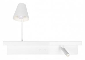 Бра с полкой Loft it Shelf 10216/2W White LF_10216_2W_White