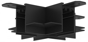 Соединитель X-образный для треков Denkirs SMART HIDE TR2114-BK DK_TR2114-BK