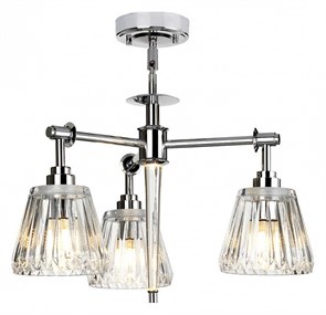 Люстра на штанге Elstead Lighting Aghata BATH-AGATHA3P-PC NC_BATH_AGATHA3P_PC