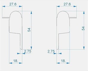 Набор из 10 заглушек для профиля Deko-Light R-EL-03-10 979710 DKL_979710