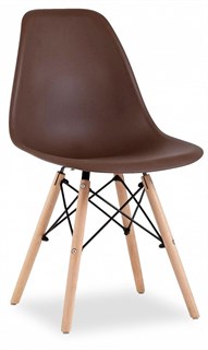 Набор из 4 стульев Eames SGR_Y801-brown-X4