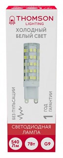 Лампа светодиодная Thomson G9 G9 7Вт 6500K TH-B4244 TH_TH-B4244