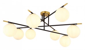 Потолочная люстра Arte Lamp Alcor A2224PL-8BK AR_A2224PL-8BK