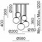 Подвесной светильник Maytoni Basic form MOD321PL-05B MY_MOD321PL-05B - фото 11023615