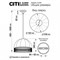 Подвесной светильник Citilux Базель CL407032 CL407032 - фото 11228219