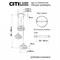 Подвесной светильник Citilux Дуэт CL719031 CL719031 - фото 11481248