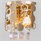 Накладной светильник Eurosvet Lianna 10114/2 золото/прозрачный хрусталь Strotskis - фото 3549426