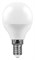 Лампа светодиодная Feron LB-550 E14 9Вт 2700K 25801 - фото 3818468