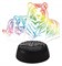 Зверь декоративный Uniel ULI-M508 RGB/3AA TIGER FAMILY/BLACK UL-00008403 UL_UL-00008403 - фото 6714901