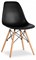 Набор из 4 стульев Eames SGR_Y801-black-X4 - фото 6837608