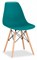 Набор из 4 стульев Eames SGR_Y801-dark-green-X4 - фото 6837688