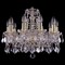 Подвесная люстра Bohemia Ivele Crystal 1413 1413/10/165/G/Leafs BI_1413_10_165_G_Leafs - фото 9859145